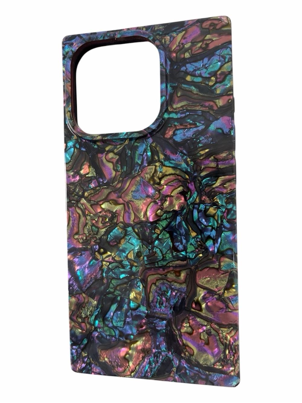Flaunt Square Abalone Shell  iPhone 16 Pro Case